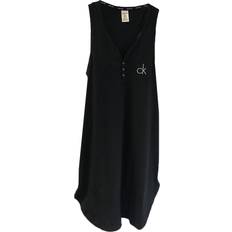 Calvin Klein Women Nightgowns Calvin Klein Sleeveless Nightshirt in 001 Black X-Large