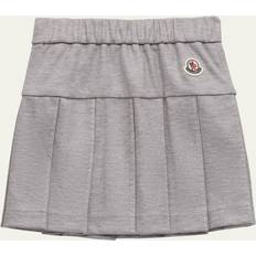 Moncler Röcke Moncler Enfant Girls Grey Wool Pleated Skirt