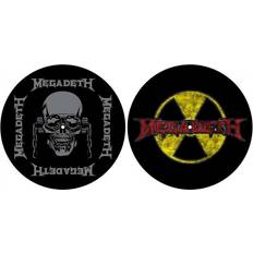 Megadeth Radioactive Turntable Slipmat Set