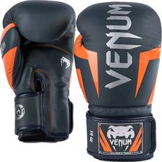 Venum Elite boxhandskar – marinblå/silver/orange – ml