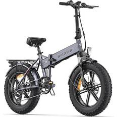 Engwe EP-2 pro grey Electric Bike 7-Speed 20"×4.0" Fat Tire