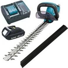 Makita duh523 18v lxt hedge trimmer Makita DUH523 LXT 18v Li-Ion Cordless Hedge Cutter 52cm 1.5Ah Battery Charger