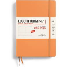 Adlibris Leuchtturm1917 Kalender 18M Weekly Planner Hard Cover A5 Apricot