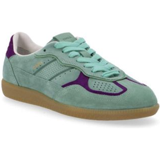 ALOHAS Tb.490 Rife Blue Leather Sneakers - Blue