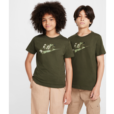 Green Children's Clothing Nike Sportswear Big Kids' T-Shirt in Green, FZ5172-325