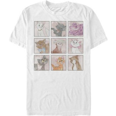 Fifth Sun Men's Disney Kitties Short Sleeve Crew T-shirt White