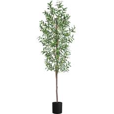 CETRD Tree, 6FT Tall Olive Trees Artificial Plant