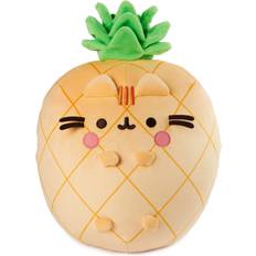 Gund Pusheen Pineapple Scented Squisheen Plush, Squishy Toy Stuffed Animal for Ages 8 Up, Yellow, 11