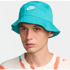 Nike Cotton Hats Nike Apex Futura Washed Bucket Hat in Green, FB5381-365