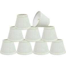 Linen Shades Aspen Creative Corporation H Linen Empire Candelabra Clip Shade