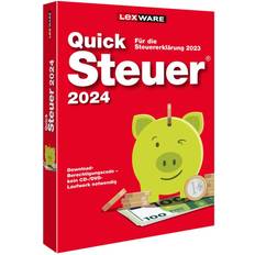 Software de Oficina Lexware QuickSteuer 2024 MiniBox (Steuerjahr 2023) (Code in a Box)