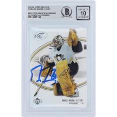 NHL Sports Fan Products Upper Deck Marc-Andre Fleury Pittsburgh Penguins Autographed 2005-06 Ice #79 Fanatics Witnessed Authenticated Card