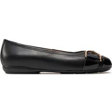 Synthetic Ballerinas Geox ANNYTAH Ballet Flat, BLACK