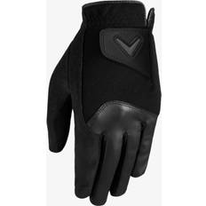 Callaway Guantes de golf Callaway Guantes Rain Spann Black 1 Par S