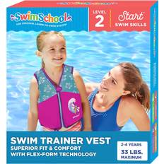 S Life Jackets Aqua Leisure Girls' Swim Trainer Life Jacket Vest
