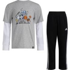 Other Sets Adidas Toddler Boys 2-pc. Pant Set, 4t, Gray 4t