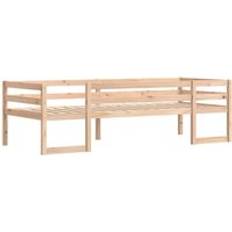 vidaXL Bed Frame 90x190 Solid Wood Pine