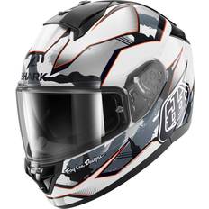 Shark Motorradausrüstung Shark Ridill Matrix Camo, Full-face helmet, White-Silver-Red WSR