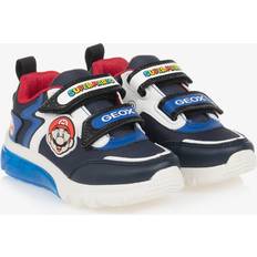 Geox Trainers Children's Shoes Geox CIBERDRON Boy Sneaker, NAVY/ROYAL