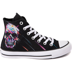 Converse Chuck Taylor All Star Hi Skull Sneaker Black BLACK PRINT Mens 10.5/Womens 12.5