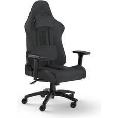 CORSAIR TC100 RELAXED Gaming Chair Fabric Black/Grey UK