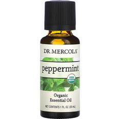Aroma Oils Dr. Mercola Organic Essential Oil, Peppermint 1 fl oz 30 ml