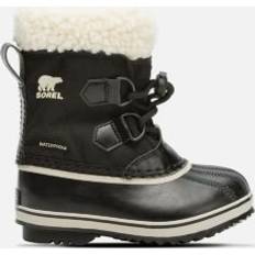 Bebisar Kängor Barnskor Sorel Yoot Pac Nylon Boot Wp Vinterkängor - Black