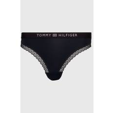 Tommy Hilfiger Nylon Slips Tommy Hilfiger Klassischer Damenslip UW0UW04183 Dunkelblau