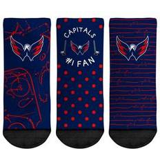 Rock Em Socks Toddler Washington Capitals #1 Fan 3-Pack Crew Set