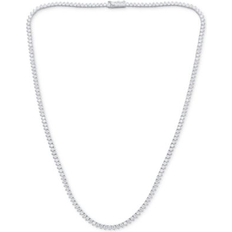 Macy's White Gold Necklaces Macy's Diamond All-Around 16-1/2" Collar Necklace 5-1/2 ct. t.w. in 14k White Gold White Gold 16.5 inches