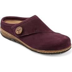 Clogs Earth Wide Width Ezra Clog Women's Maroon Clogs