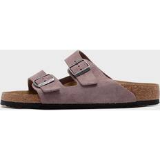 Birkenstock Arizona Suede Leather men Sandals & Slides purple in size:44