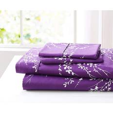 Lakan - Linne Underlakan Collections Etc SL Spirit Linen 1988 Bed Sheet White, Purple