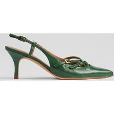 Groen - Vrouw Hakken & Pumps LK Bennett Caprice Crinkled Patent Court Shoes, Jade