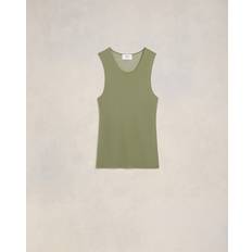 Ami Paris Tank Tops Ami Paris Scoop-neck Lyocell Tank Top
