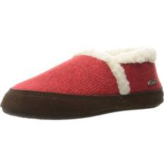 Acorn Women's Moc Slipper Cozy Comfortable - Red Ragg