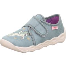 Superfit Lauflernschuhe Superfit Hausschuh blue denim weiß