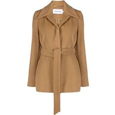 Calvin Klein Beige Coats Calvin Klein Belted Coats