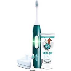 Emmi-Pet 2.0 dental care set for dogs & cats silent & without scrubbing,...