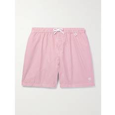 Loro Piana Swimwear Loro Piana Bay Straight-Leg Mid-Length Striped Swim Shorts Men