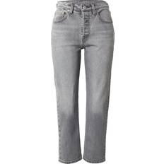 Levi's Jeans '501 Crop Jeans' grey denim