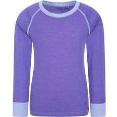 Base Layer Mountain warehouse Childrens/Kids Merino II Contrast Round Neck Base Layer Top