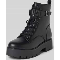 Guess Støvler Guess Stiefeletten Vaires FLTSOM ELE10 Schwarz