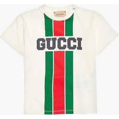 Boys New White/mc Kids Logo-print Round-neck Cotton-jersey T-shirt 6-36 Months