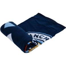 Manchester City FC particle fleece Blankets Blue