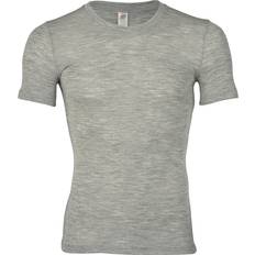 Seta Strati di base Engel Shirt S/S Merino base layer 50/52, grey