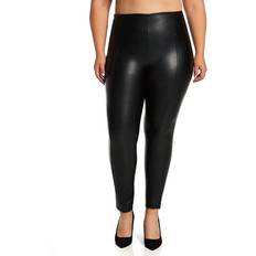 Leather - Women Pantyhose & Stay-Ups Lysse Hi Waist Vegan Leggings Black