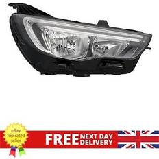 Hella grandland headlight left halogen led drl 17-21