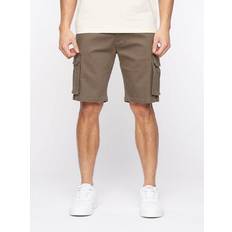 Crosshatch Frentons Cargo Shorts Khaki