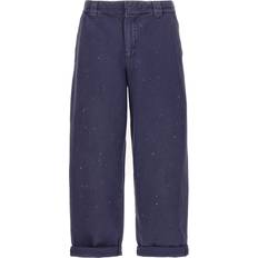 Droit Pantalons GOLDEN GOOSE Skate Efrem Pantaloni Blu-Uomo Blue 46IT